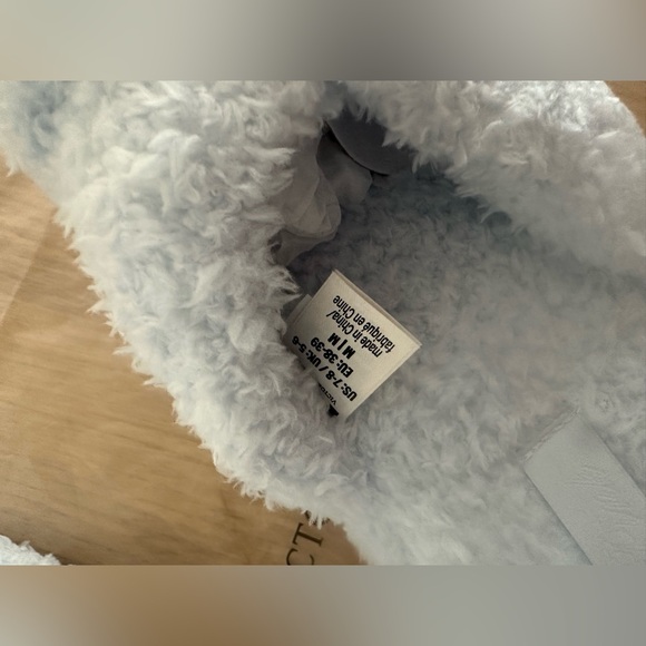 Pink CO-ZZZY FLEECE PLATFORM SLIPPERS - Picture 4 of 6